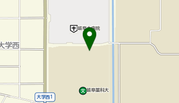 岐阜大学医学部記念会館の地図画像