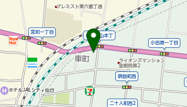 飛鳥未来きずな高等学校 仙台キャンパスの地図画像