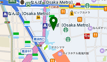【4/24オープン】HMV&BOOKS NAMBA(エイチエムブイアンドブックスなんば)の地図画像