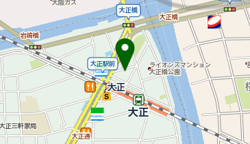 麺と無限の可能性 大正店の地図画像