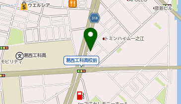 八と丁の地図画像