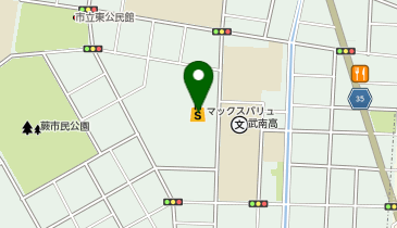 【6/18オープン】WORKMAN Plus(ワークマン プラス) イオンタウン蕨店の地図画像