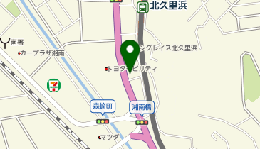 おたからや 北久里浜店の地図画像