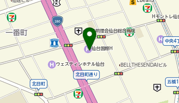 MAISON de FOURSIS(メゾン ド フォーシス) 仙台の地図画像