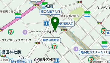 MAISON de FOURSIS(メゾン ド フォーシス) 博多の地図画像