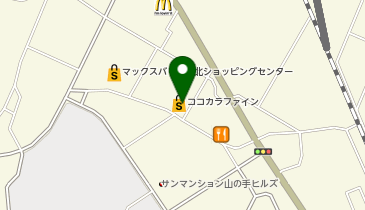 ココカラファイン 津北店の地図画像
