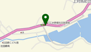 【4/26オープン】麺屋こちぼ 上対馬店の地図画像