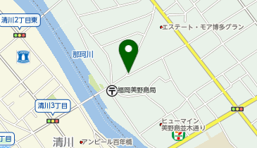 COWSI闇市 美野島店の地図画像