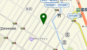 すずしろの地図画像