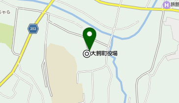 大鰐温泉観光協会の地図画像