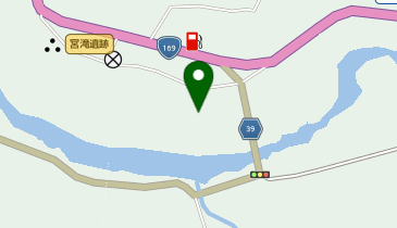 吉野宮滝野外学校の地図画像