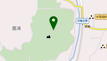 甘樫丘展望台の地図画像
