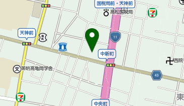 旭化成セラピューティクス株式会社 四国支店の地図画像