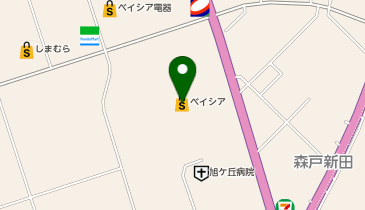 アサヒシューズ ベイシア日高モール店の地図画像