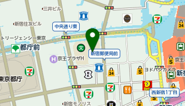 オークスモビリティ株式会社 本社・東京センターの地図画像