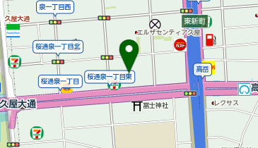 オークスモビリティ株式会社 名古屋センターの地図画像