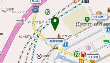 オークスモビリティ株式会社 田町事務センターの地図画像