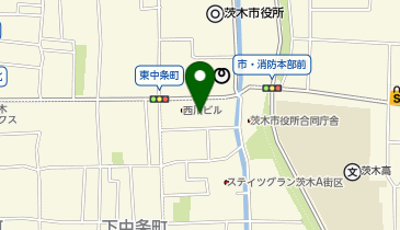 オークスモビリティ株式会社 茨木事務センターの地図画像
