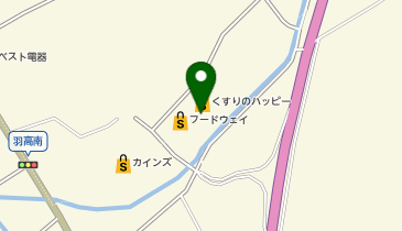 フードウェイ 直方店の地図画像