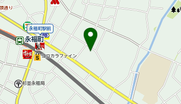 永福和泉地域区民センターの地図画像