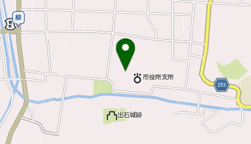 豊岡市 出石振興局の地図画像
