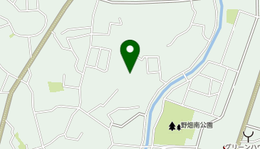 春日町ヒメボタル特別緑地保全地区の地図画像