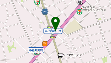 絵本屋 ちいさなきの地図画像