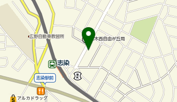 買取大吉 志染駅北店の地図画像