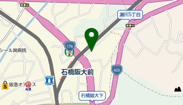 らぁ麺 艶冶の地図画像