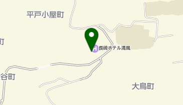 Premium 長崎ホテル清風の地図画像