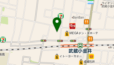 カプセル楽局武蔵小金井駅前店の地図画像