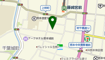 ラピラティス熊本店の地図画像