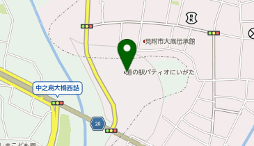大衆焼肉きらくパティオ店の地図画像