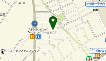 スペラボ 立川栄町店の地図画像