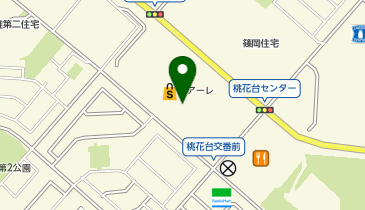【5/12オープン】pilates K ピアーレ桃花台店の地図画像