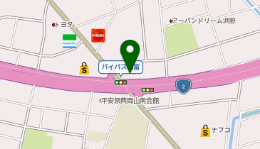 ピソラ 岡山浜野店の地図画像