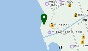 CHATAN NOODLE アメリカンビレッジ店の地図画像