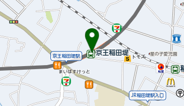 いまがわ食堂 京王稲田堤店の地図画像