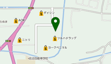 リカバリー岩沼店の地図画像