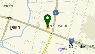 【5/4オープン】寒河江百貨店の地図画像