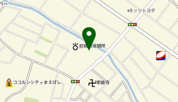 【4/28オープン】前橋市動物愛護管理センターの地図画像