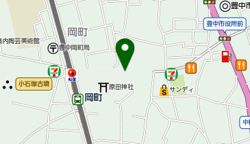 鳥周 岡町店の地図画像