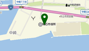 明石魚の棚 街仲食堂 by ジーバーFOODの地図画像