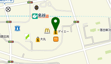 【5/15オープン】QB HOUSE ダイエー名谷店の地図画像