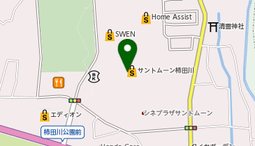 ワットマン サントムーン柿田川店の地図画像