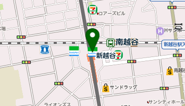 【5/15オープン】洋麺屋五右衛門 新越谷ヴァリエ店の地図画像