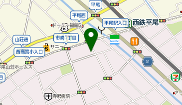 【4/25オープン】ラザニア・ラザニヤの地図画像