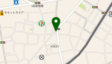ここいなり 立石店の地図画像