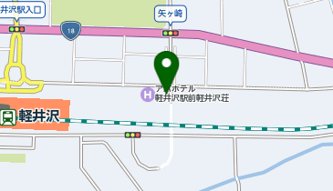 【5/18オープン】鮨屋小野 軽井沢の地図画像