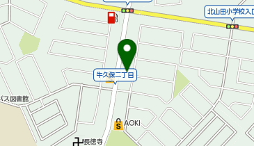 ワールドフラワー すみれが丘店の地図画像